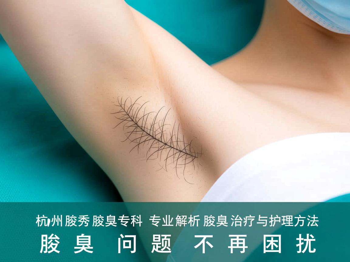 杭州腋秀腋臭专科，专业解析腋臭治疗与护理方法，腋臭问题不再困扰
