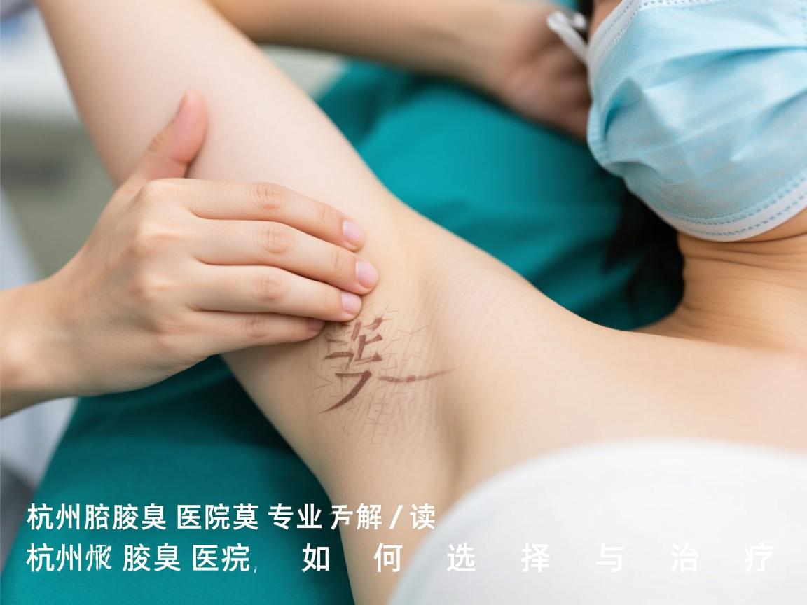 杭州腋臭医院专业解读，杭州腋臭医院如何选择与治疗