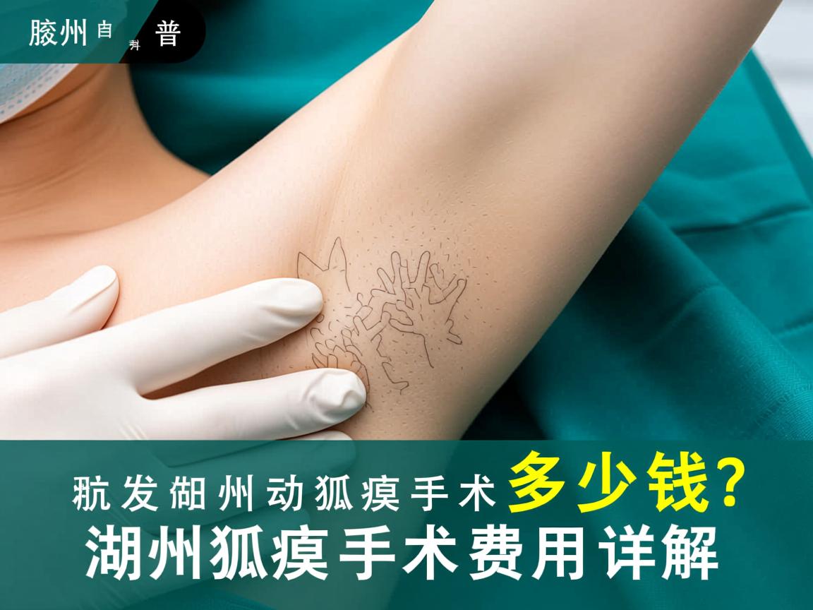 杭州腋秀科普，在湖州动狐臭手术多少钱？湖州狐臭手术费用详解