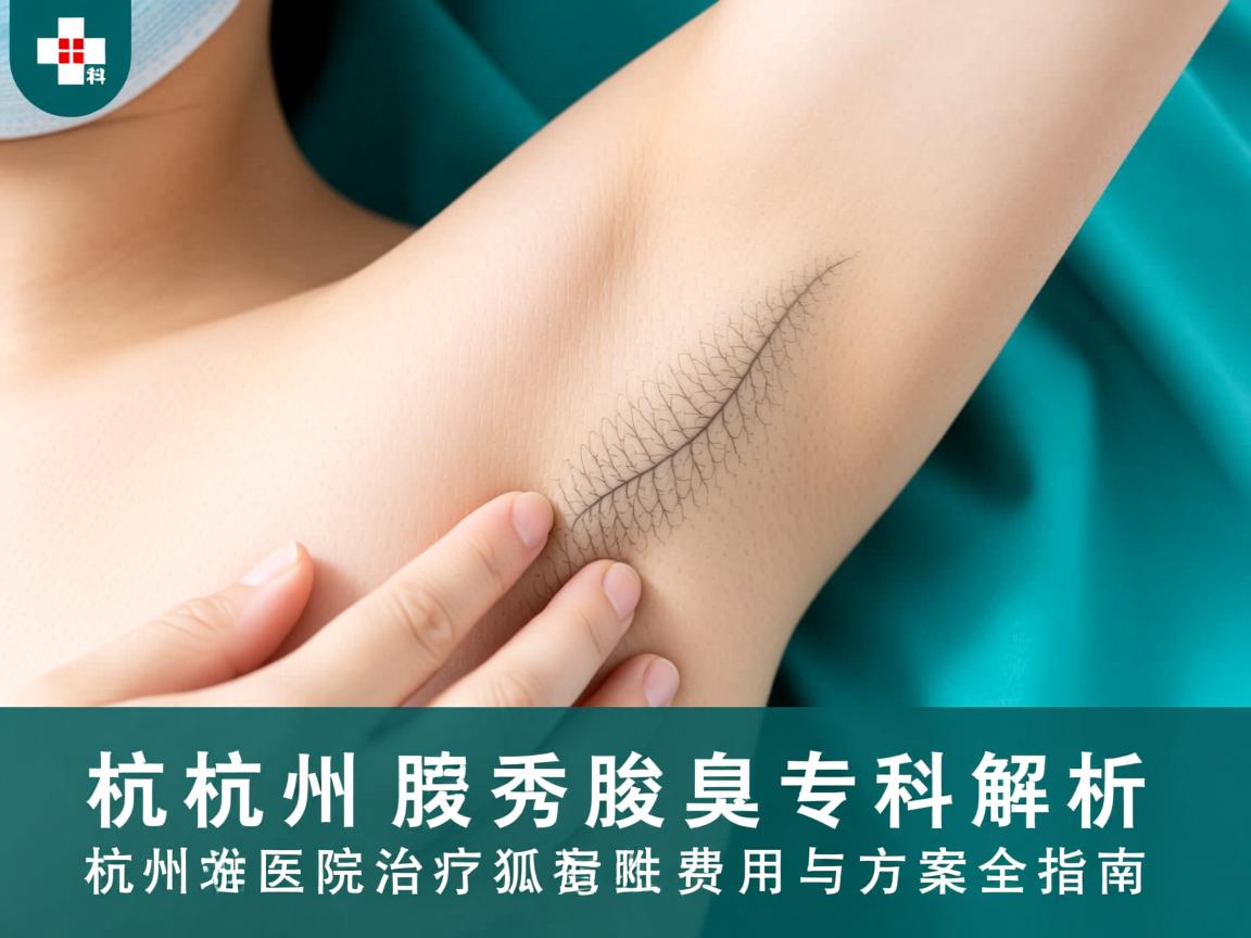 杭州腋秀腋臭专科解析，杭州医院治疗狐臭费用与方案全指南