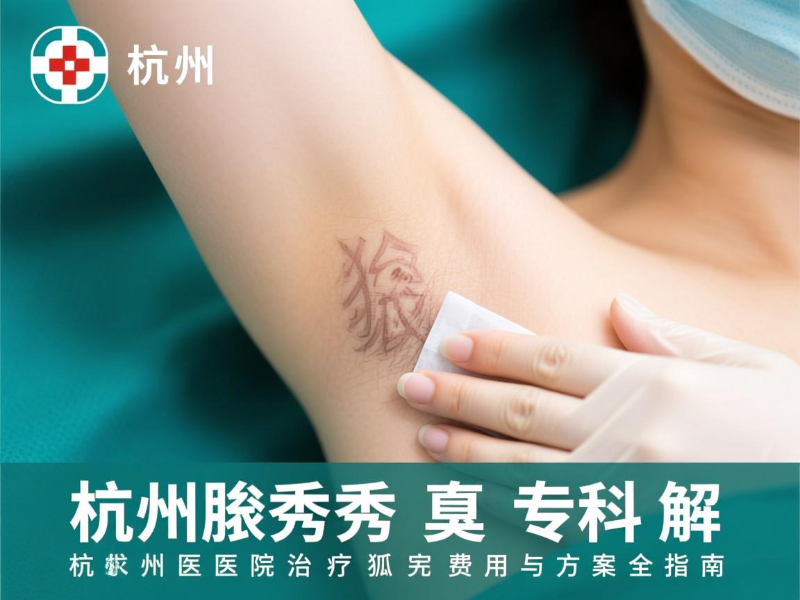 杭州腋秀腋臭专科解析，杭州医院治疗狐臭费用与方案全指南