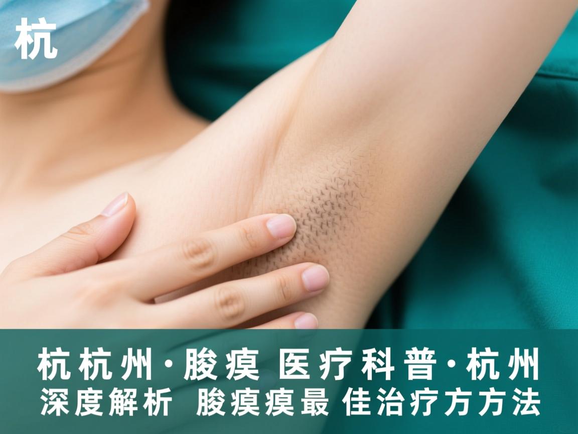 杭州腋臭医疗科普，深度解析杭州腋臭最佳治疗方法