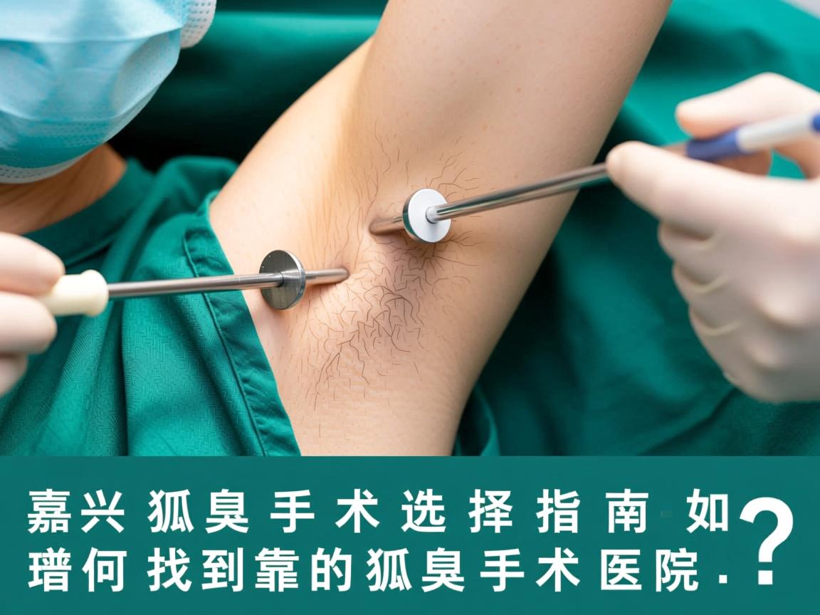 嘉兴狐臭手术选择指南，如何找到靠谱的狐臭手术医院？