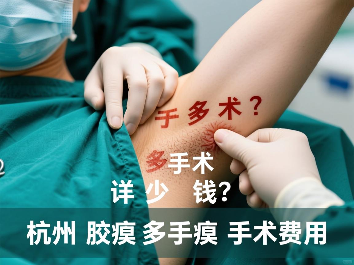 杭州腋臭手术多少钱？详解杭州腋臭手术费用