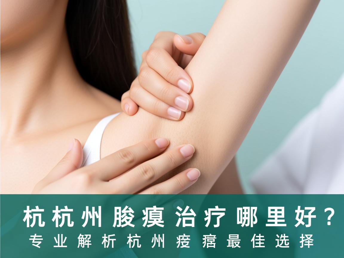 杭州腋臭治疗哪里好？专业解析杭州腋臭治疗最佳选择