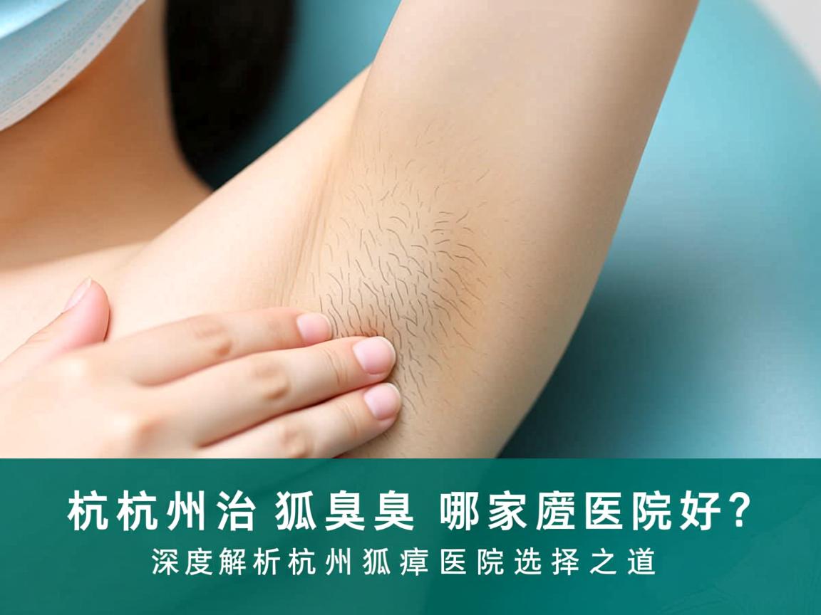 杭州治狐臭哪家医院好？深度解析杭州狐臭医院选择之道