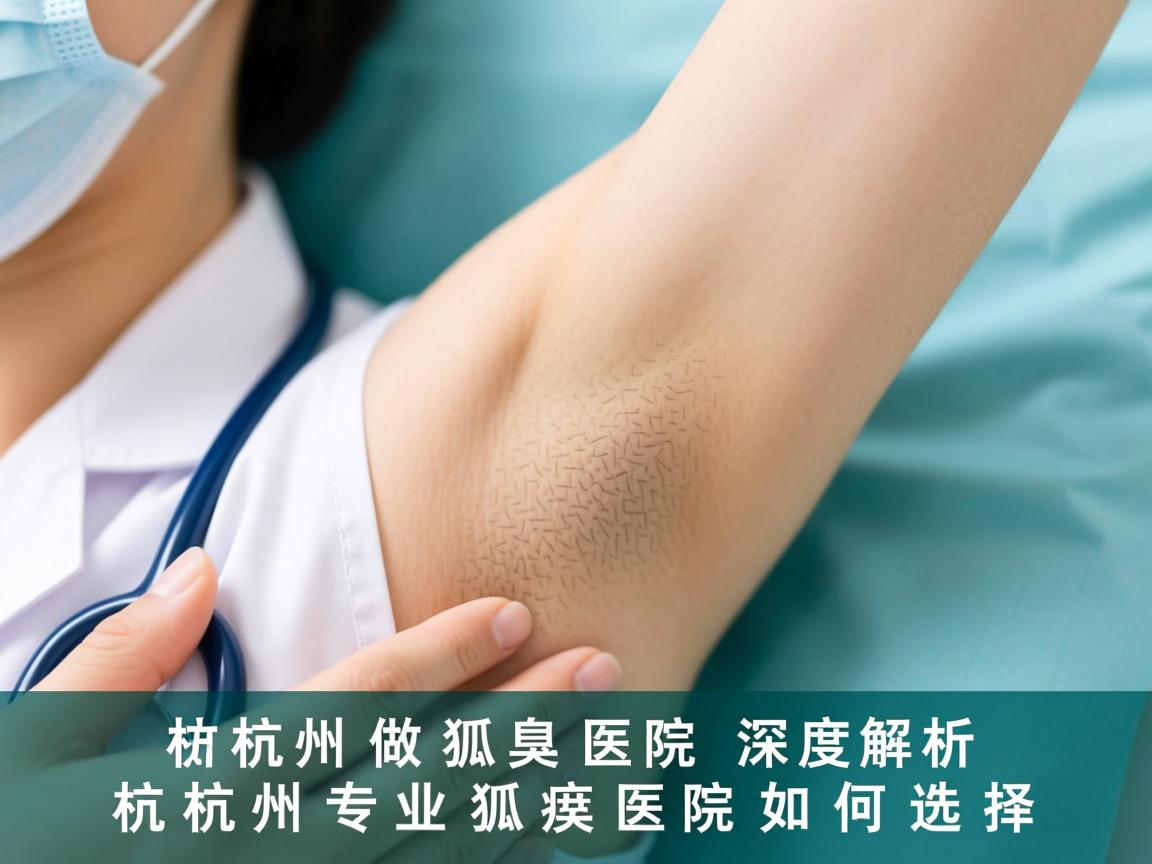 杭州做狐臭医院深度解析，杭州专业狐臭医院如何选择