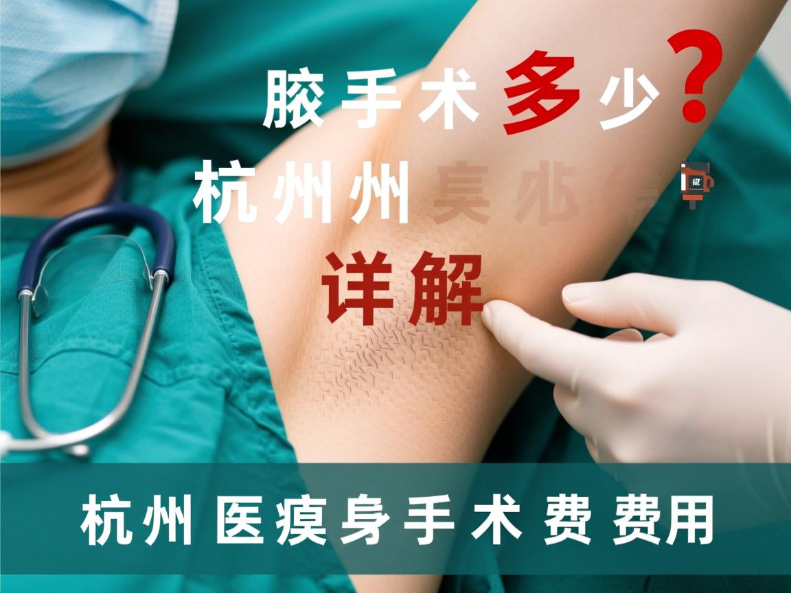 杭州腋臭手术多少钱？详解杭州腋臭手术费用