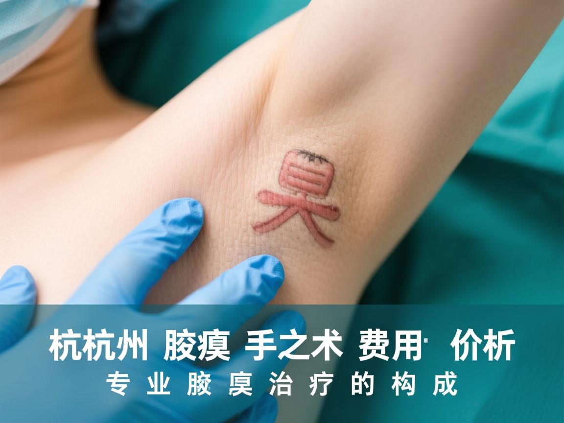 杭州腋臭手术费用解析，专业解读腋臭治疗的价格构成