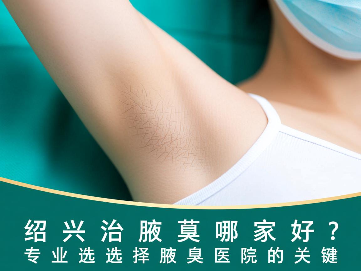 绍兴治疗腋臭哪家好？专业选择腋臭医院的关键