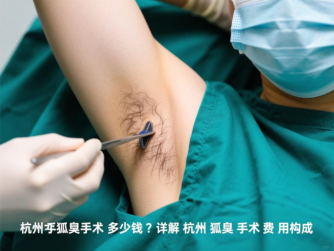 杭州狐臭手术多少钱？详解杭州狐臭手术费用构成