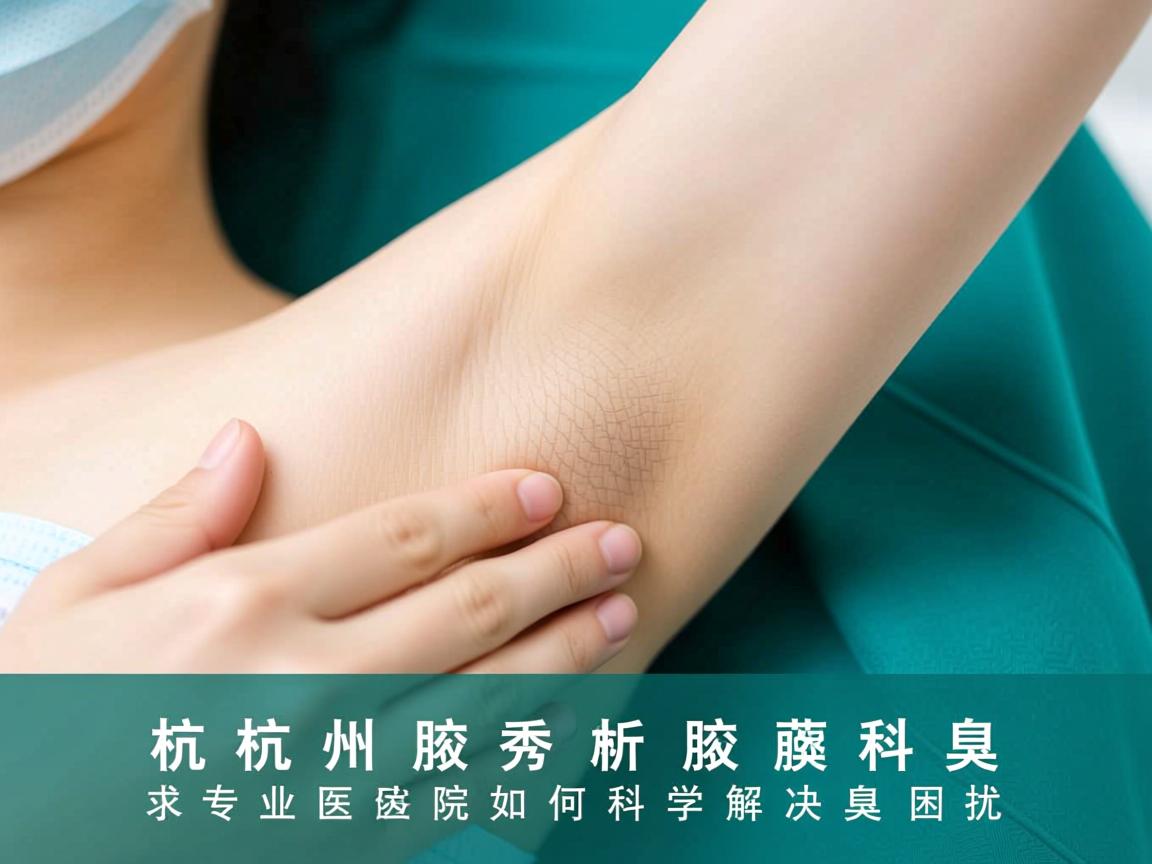 杭州腋秀解析腋臭，专业医院如何科学解决腋臭困扰