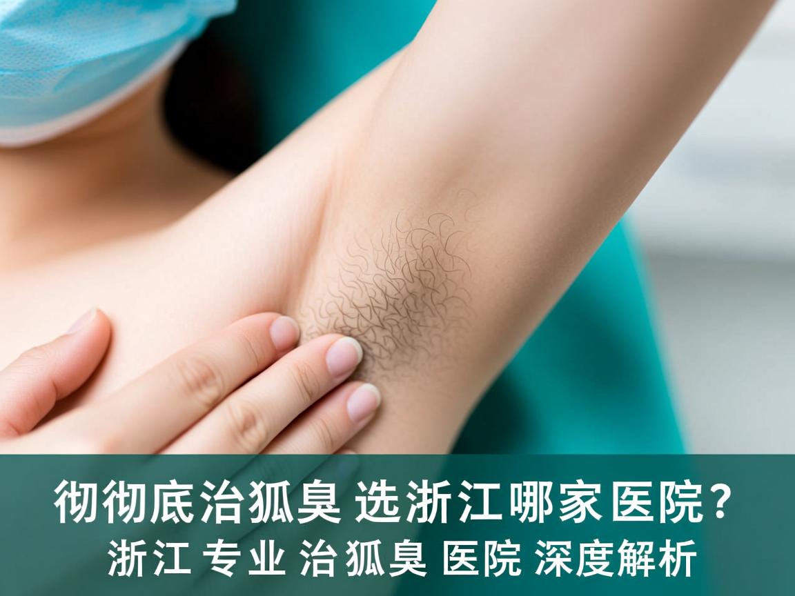 彻底治狐臭选浙江哪家医院？浙江专业治狐臭医院深度解析