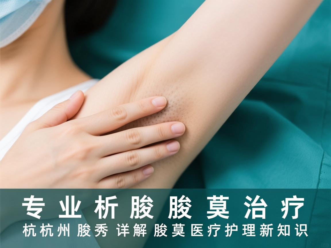 专业解析腋臭治疗，杭州腋秀详解腋臭医疗护理新知识