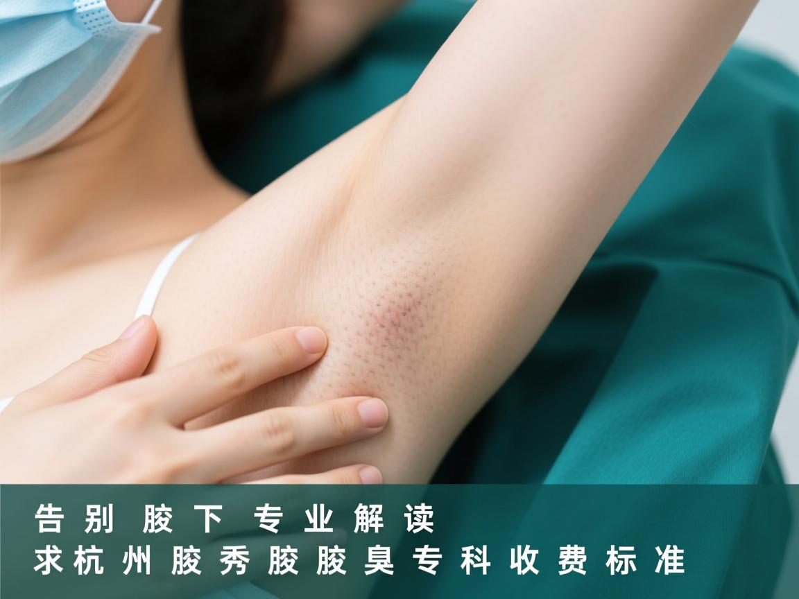 告别腋下尴尬,专业解读杭州腋秀腋臭专科收费标准 告别腋下尴尬,专业解读杭州腋秀腋臭专科收费标准