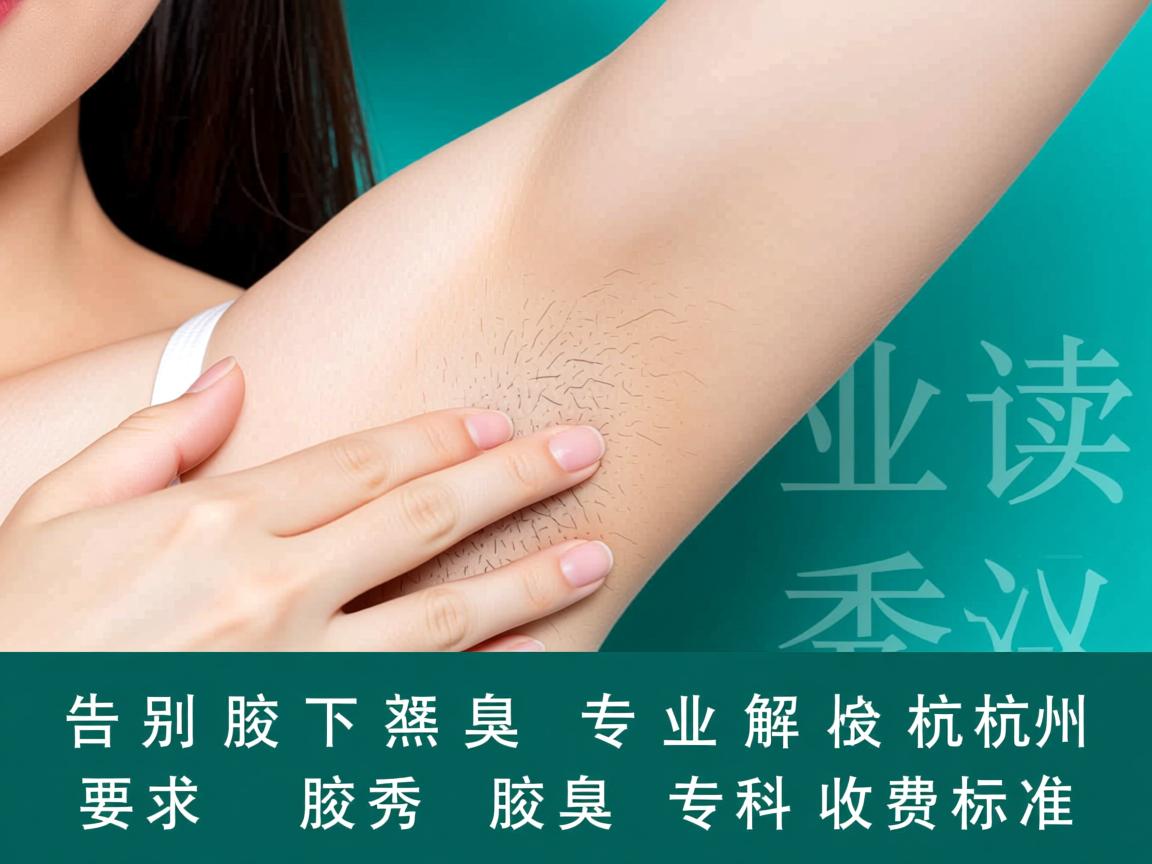告别腋下尴尬,专业解读杭州腋秀腋臭专科收费标准 告别腋下尴尬,专业解读杭州腋秀腋臭专科收费标准