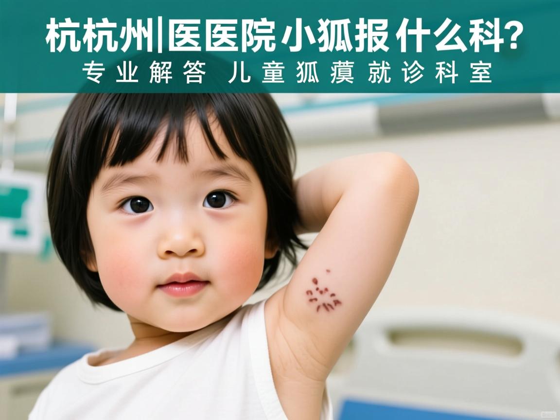 杭州医院小孩狐臭报什么科？专业解答儿童狐臭就诊科室