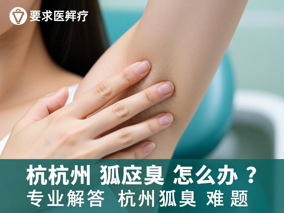 杭州狐臭怎么办？专业解答杭州狐臭难题