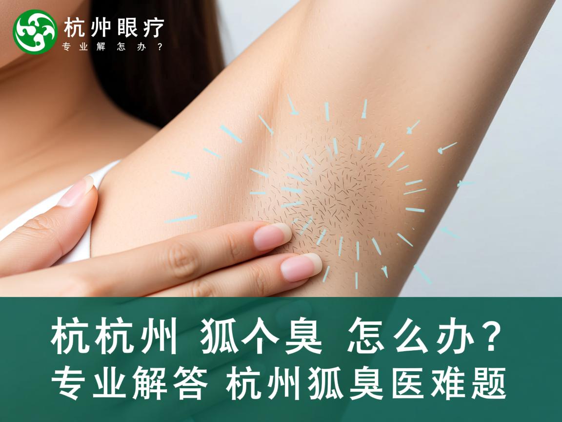 杭州狐臭怎么办？专业解答杭州狐臭难题