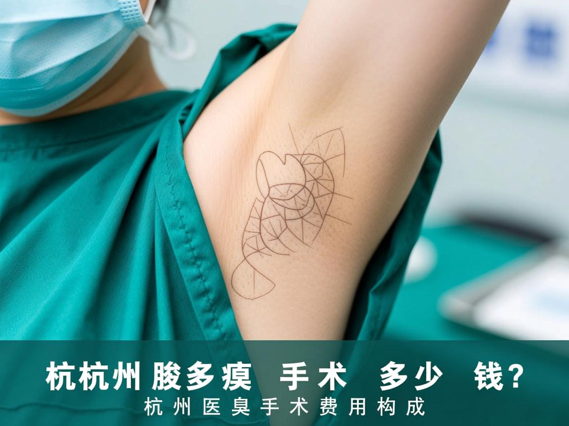 杭州腋臭手术多少钱?详解杭州腋臭手术费用构成 杭州腋臭手术多少钱?详解杭州腋臭手术费用构成