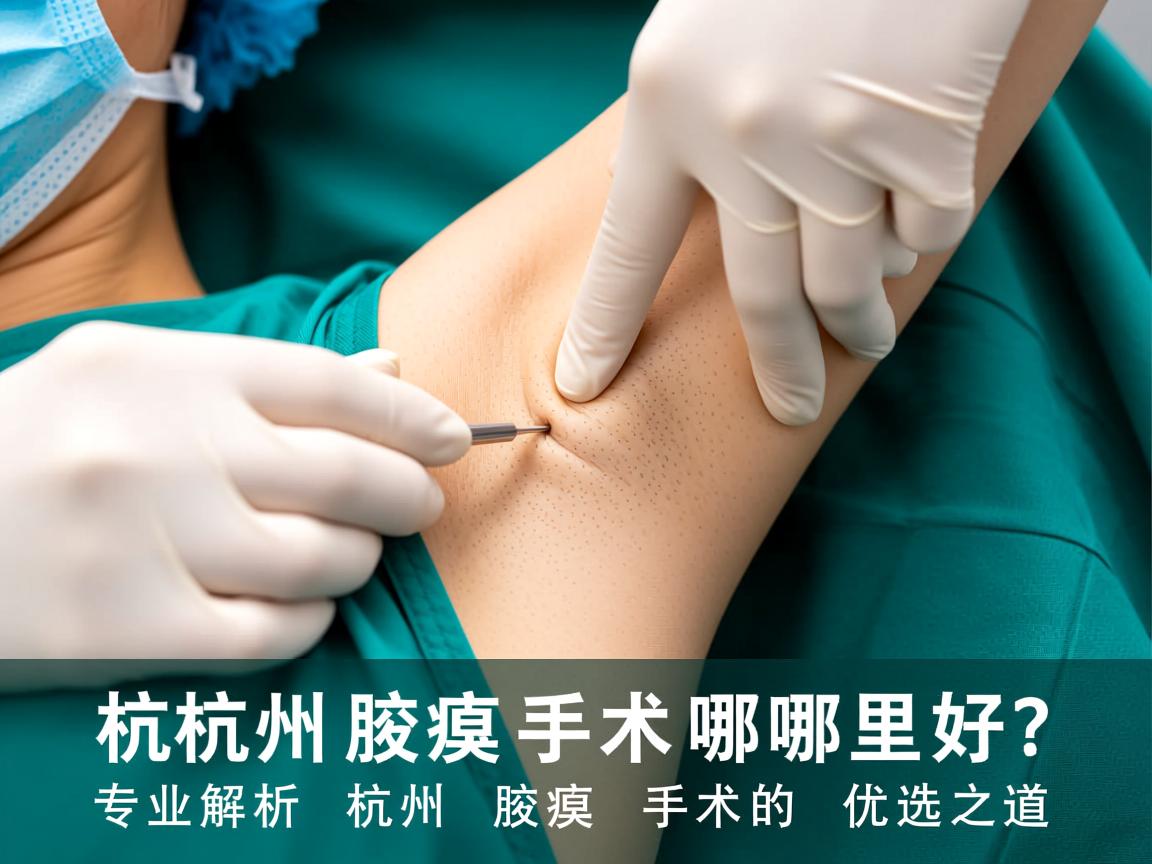 杭州腋臭手术哪里好？专业解析杭州腋臭手术的优选之道