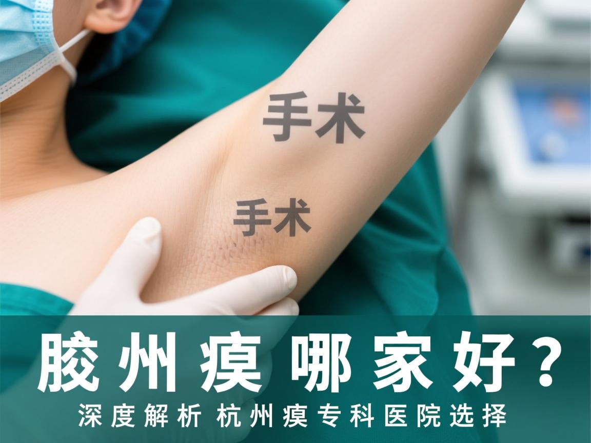 杭州腋臭手术哪家好？深度解析杭州腋臭专科医院选择