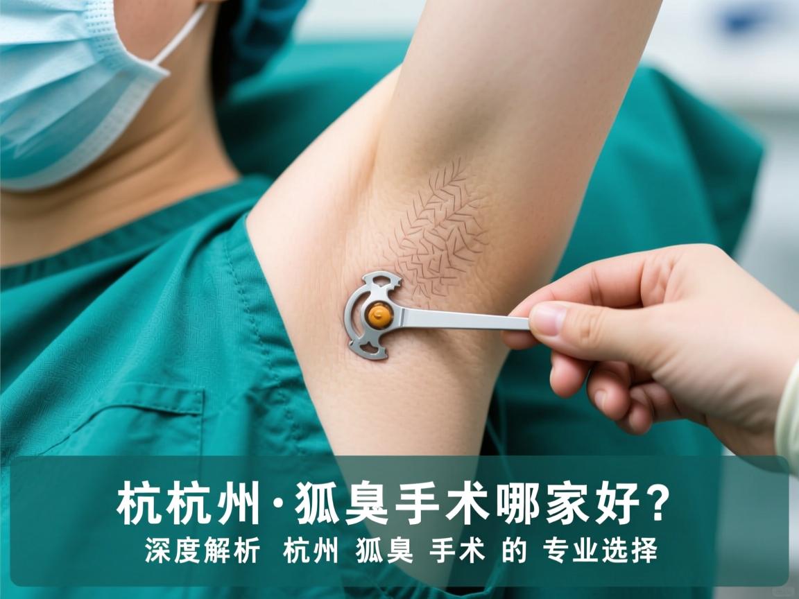 杭州狐臭手术哪家好？深度解析杭州狐臭手术的专业选择