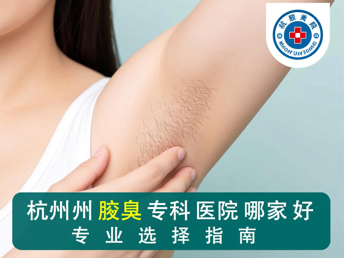 杭州腋秀解析，杭州腋臭专科医院哪家好，专业选择指南