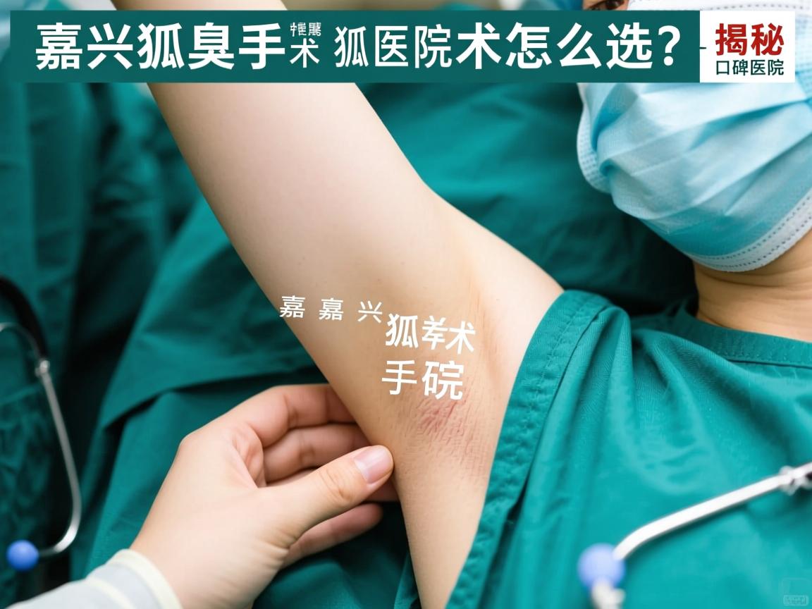 嘉兴狐臭手术医院怎么选？揭秘嘉兴狐臭手术口碑医院