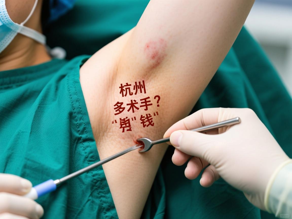 杭州腋臭手术多少钱?详解杭州腋臭手术费用构成 杭州腋臭手术多少钱?详解杭州腋臭手术费用构成