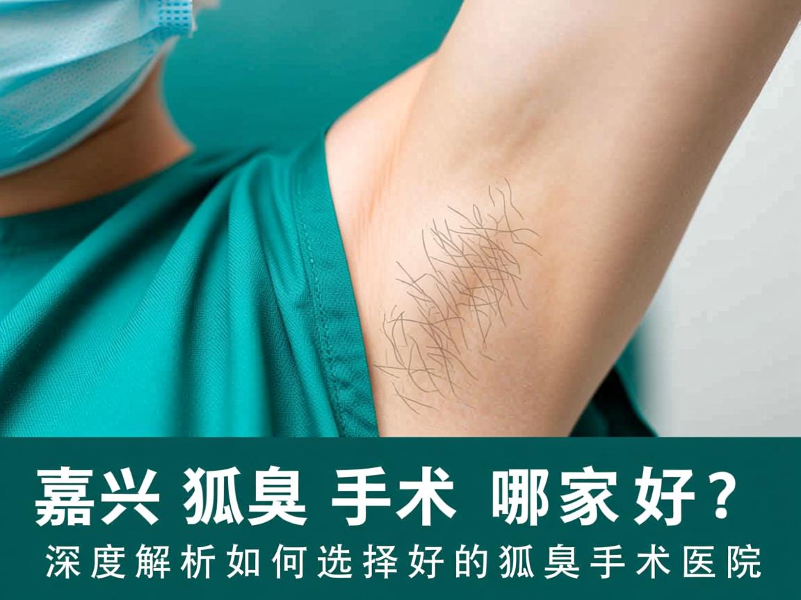 嘉兴狐臭手术哪家好？深度解析如何选择好的狐臭手术医院