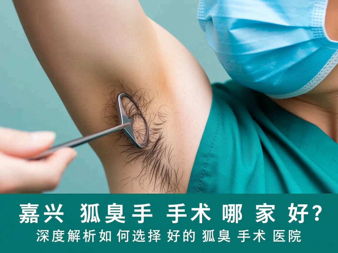 嘉兴狐臭手术哪家好？深度解析如何选择好的狐臭手术医院