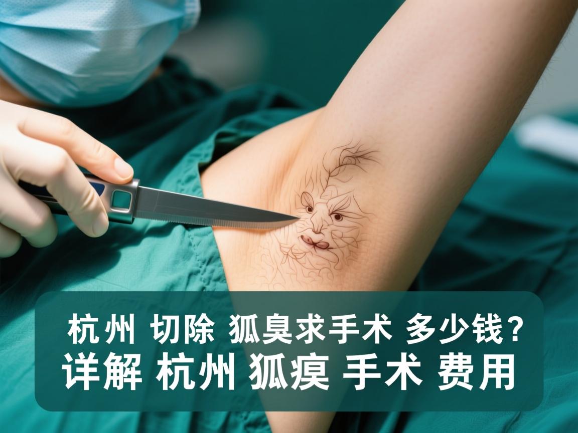 杭州切除狐臭手术多少钱？详解杭州狐臭手术费用