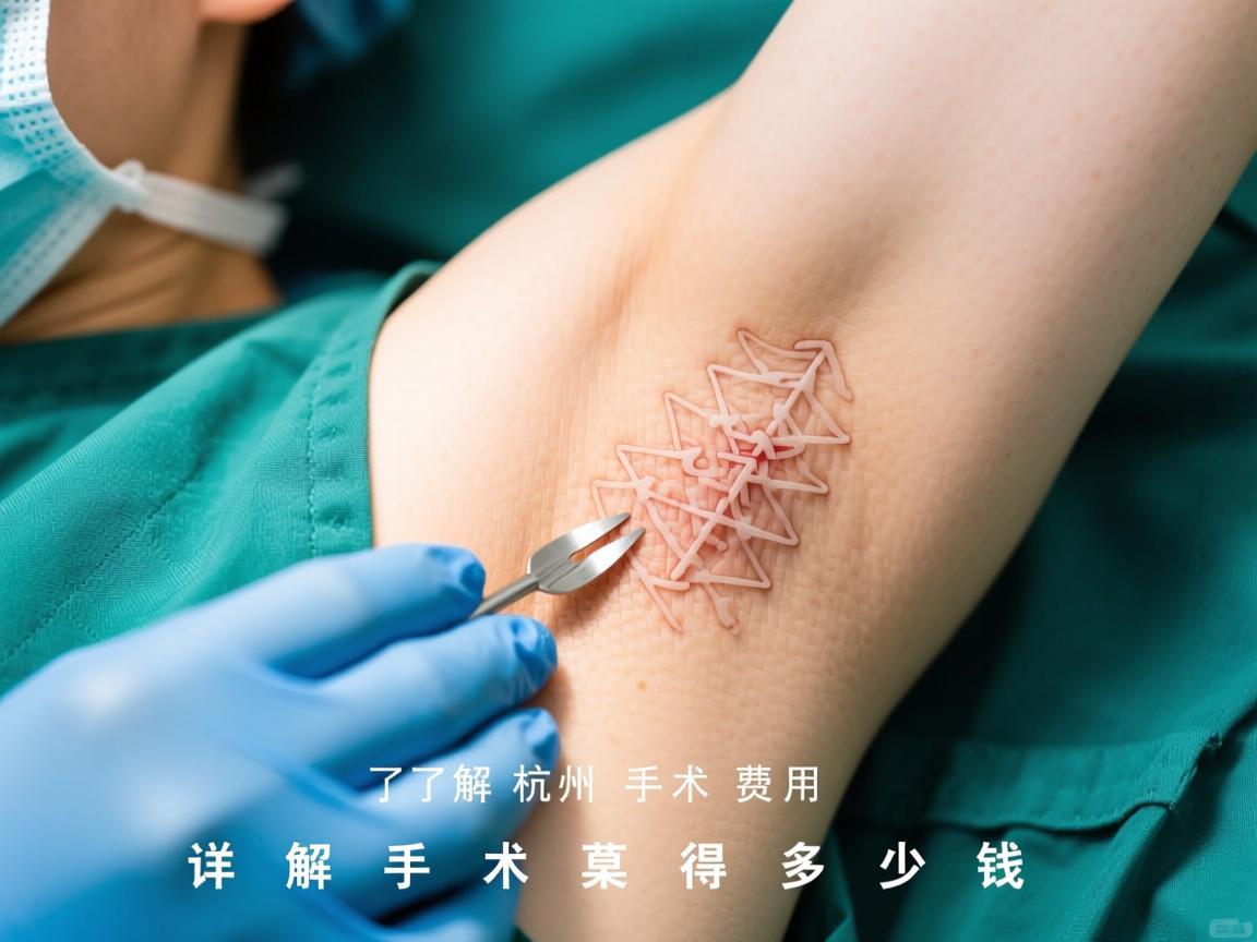 了解杭州腋臭手术费用，详解腋臭手术得多少钱