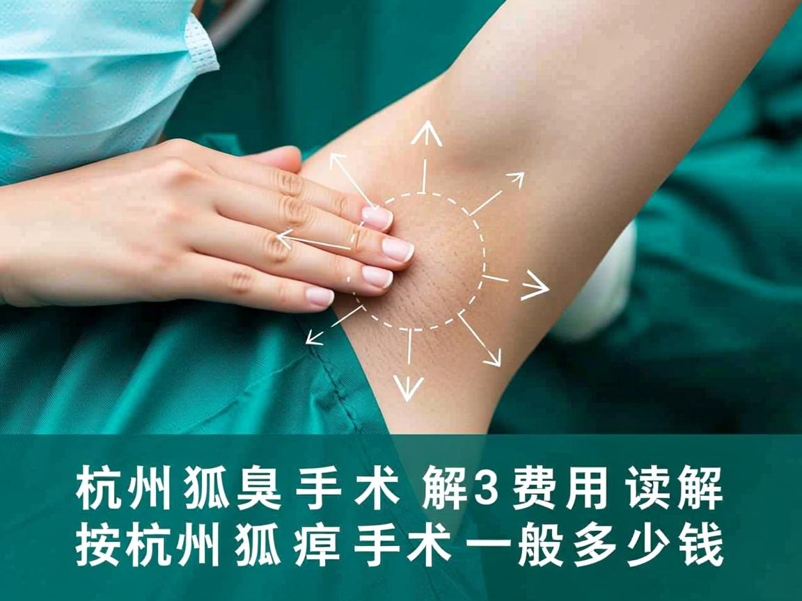 杭州狐臭手术费用解读，详解杭州狐臭手术一般多少钱