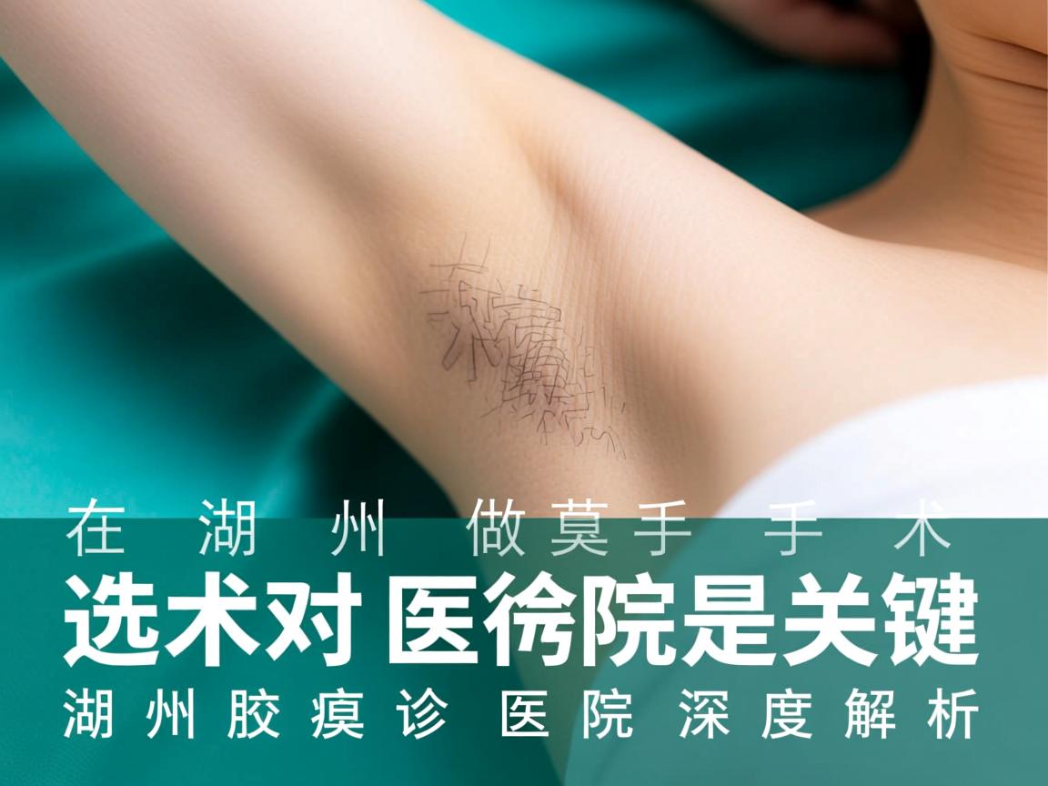 在湖州做腋臭手术，选对医院是关键，湖州腋臭诊疗医院深度解析