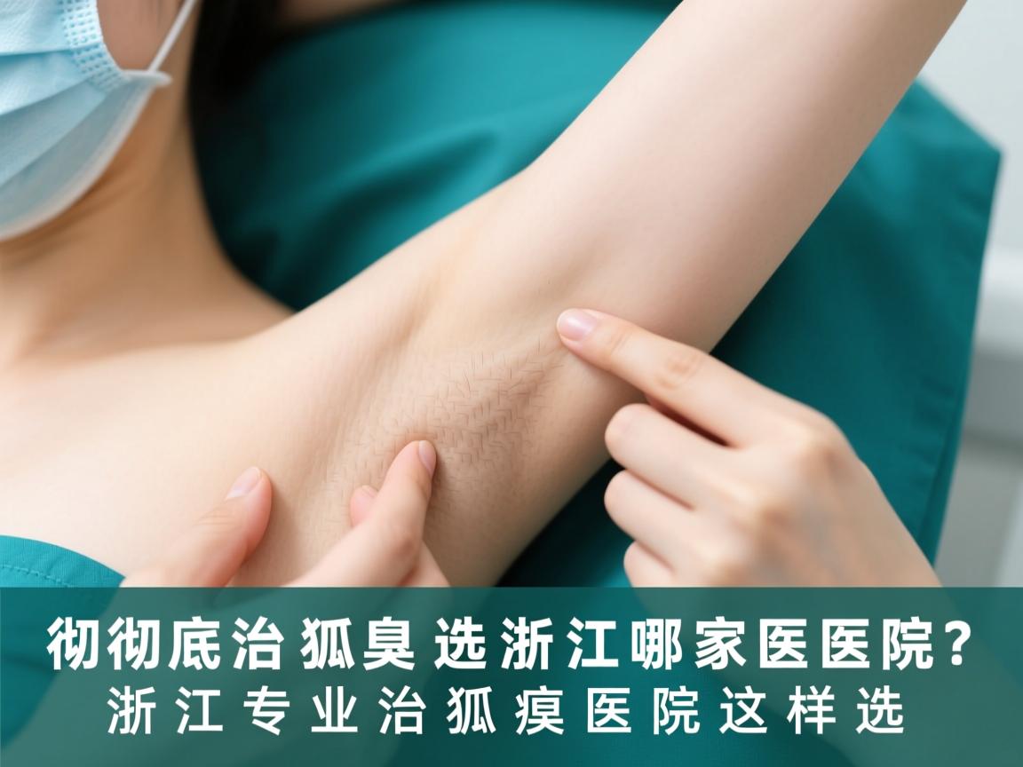 彻底治狐臭选浙江哪家医院？浙江专业治狐臭医院这样选