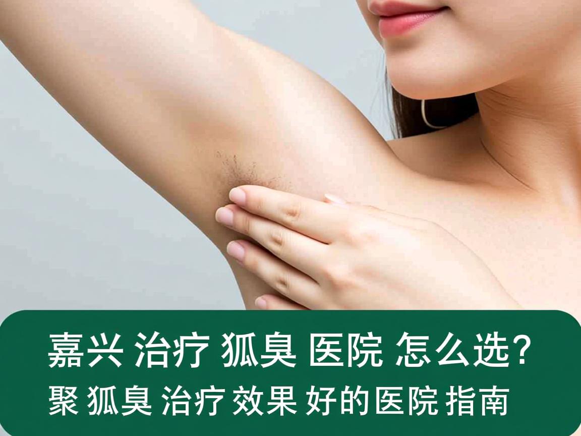 嘉兴治疗狐臭医院怎么选？聚焦狐臭治疗效果好的医院指南