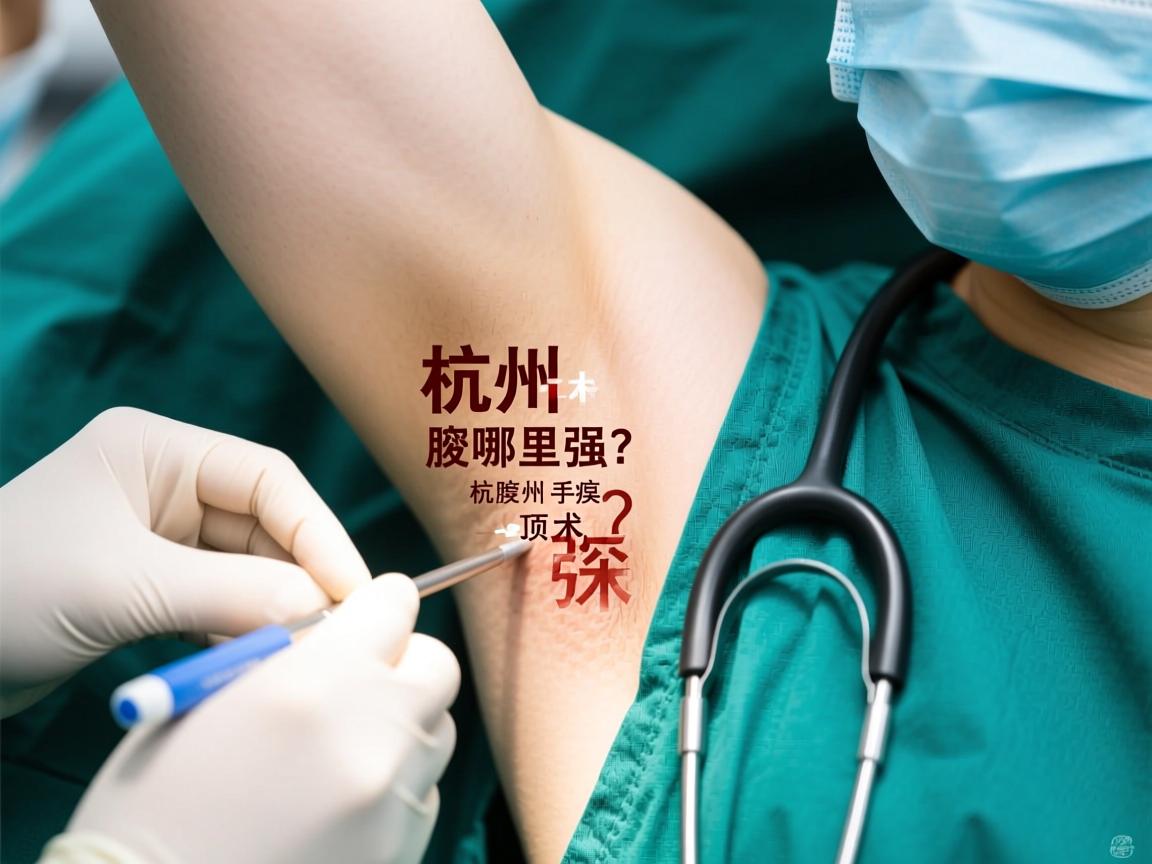 杭州腋臭手术哪里强？深度解析杭州腋臭手术顶尖医院