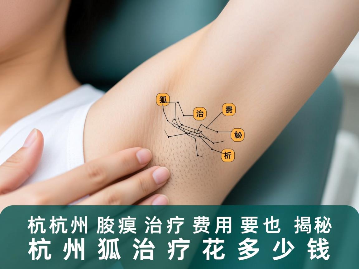 杭州腋臭治疗费用解析，揭秘杭州狐臭治疗要花多少钱