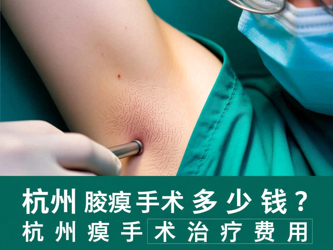 杭州腋臭手术多少钱？详解杭州腋臭手术治疗费用