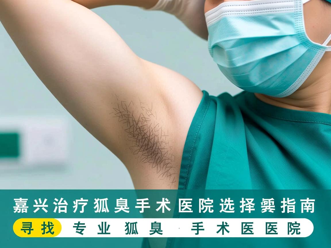 嘉兴治疗狐臭手术医院选择指南，寻找专业狐臭手术医院