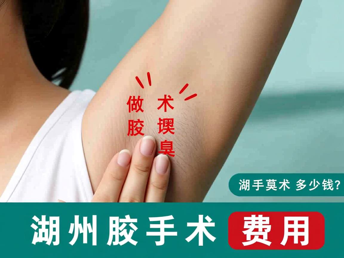 在湖州做腋臭手术多少钱？详解湖州腋臭手术费用