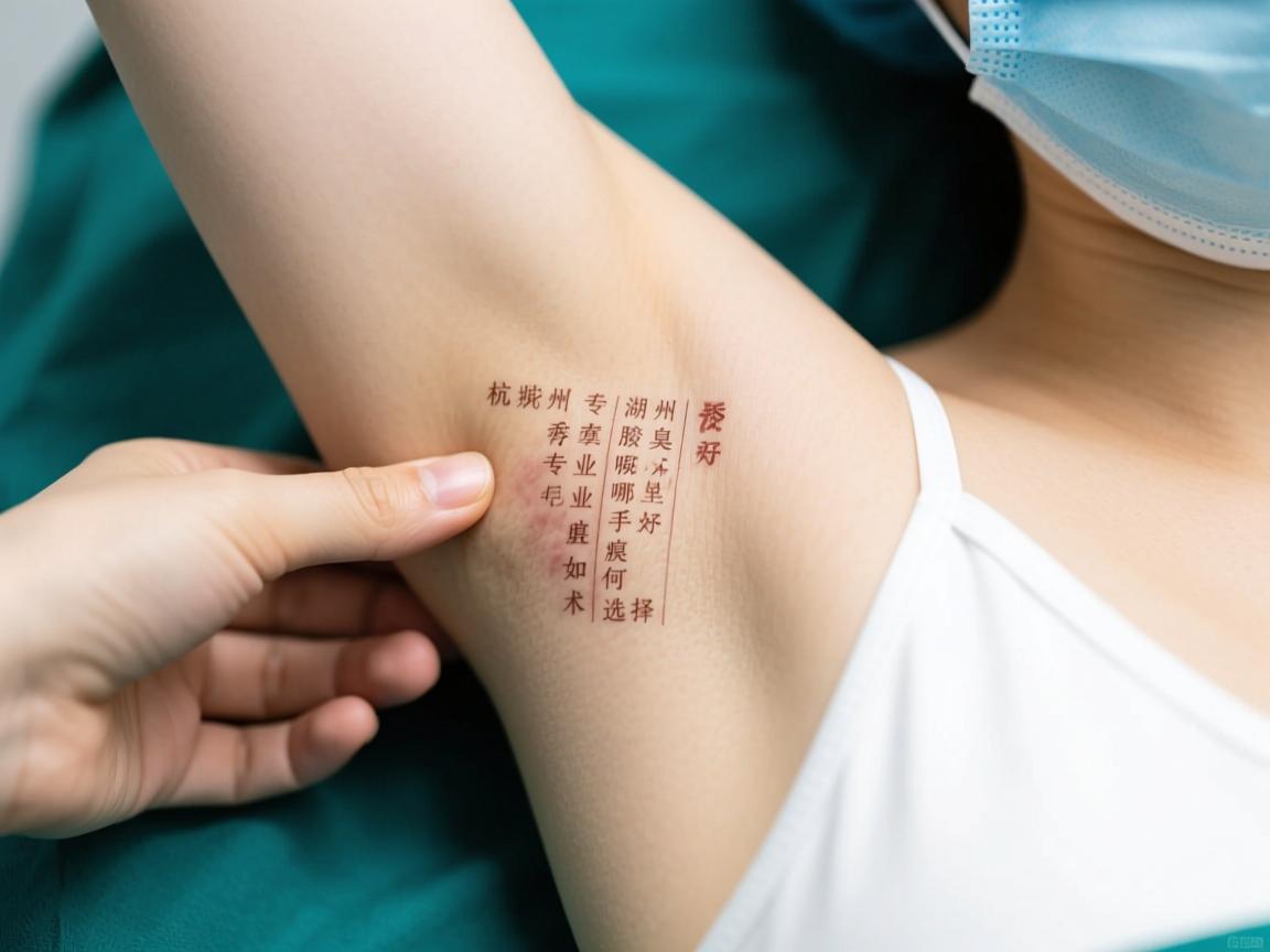 杭州腋秀解析，湖州腋臭手术哪里好，湖州专业腋臭手术如何选择