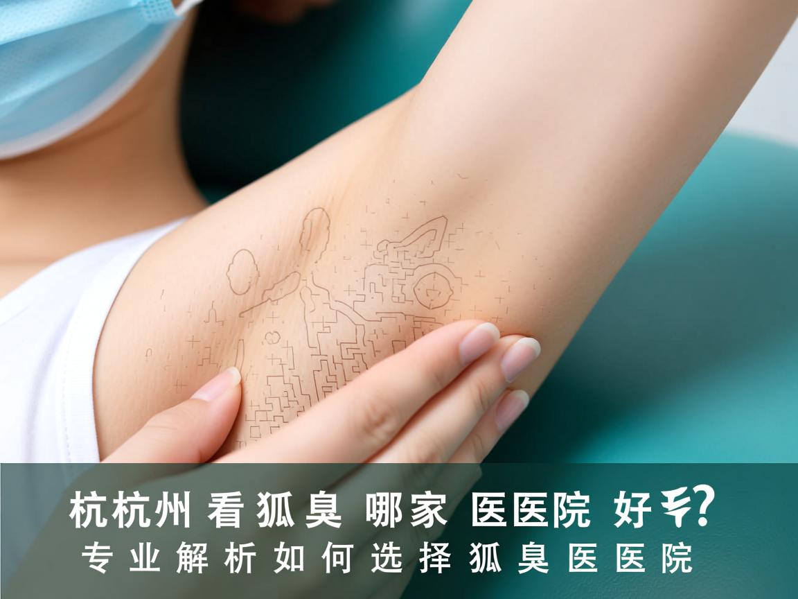 杭州看狐臭哪家医院好？专业解析如何选择狐臭医院