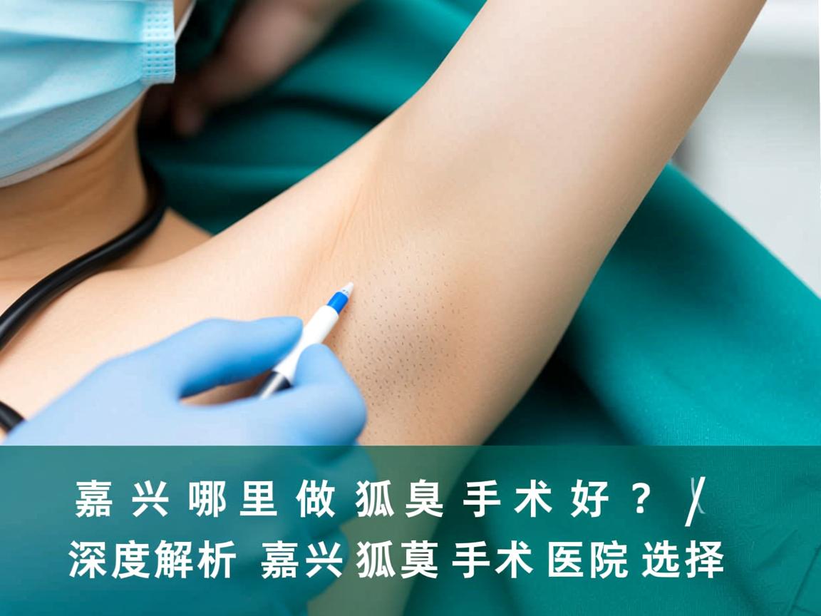 嘉兴哪里做狐臭手术好？深度解析嘉兴狐臭手术医院选择
