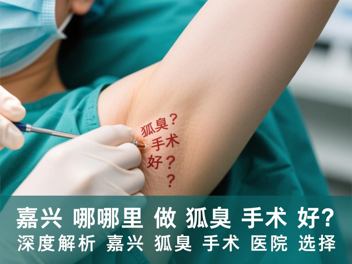 嘉兴哪里做狐臭手术好？深度解析嘉兴狐臭手术医院选择