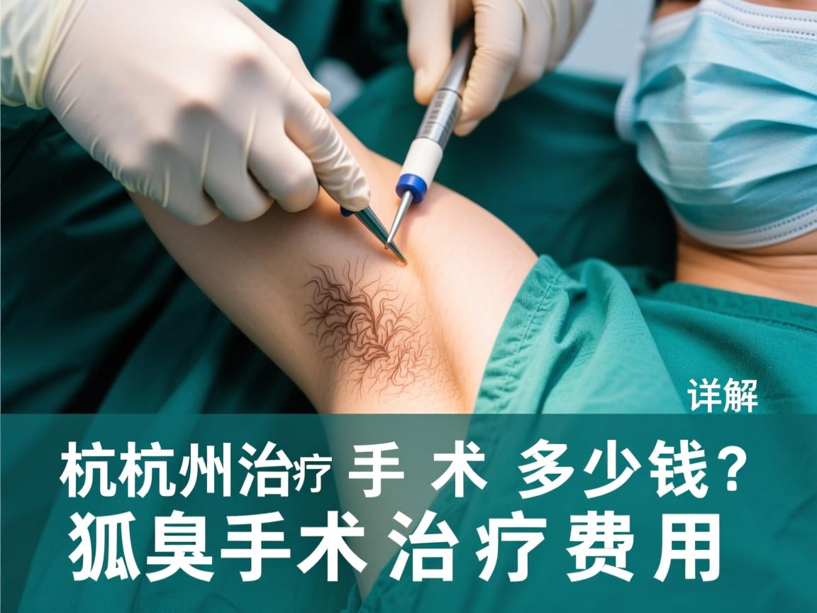 杭州治疗狐臭手术多少钱？详解狐臭手术治疗费用