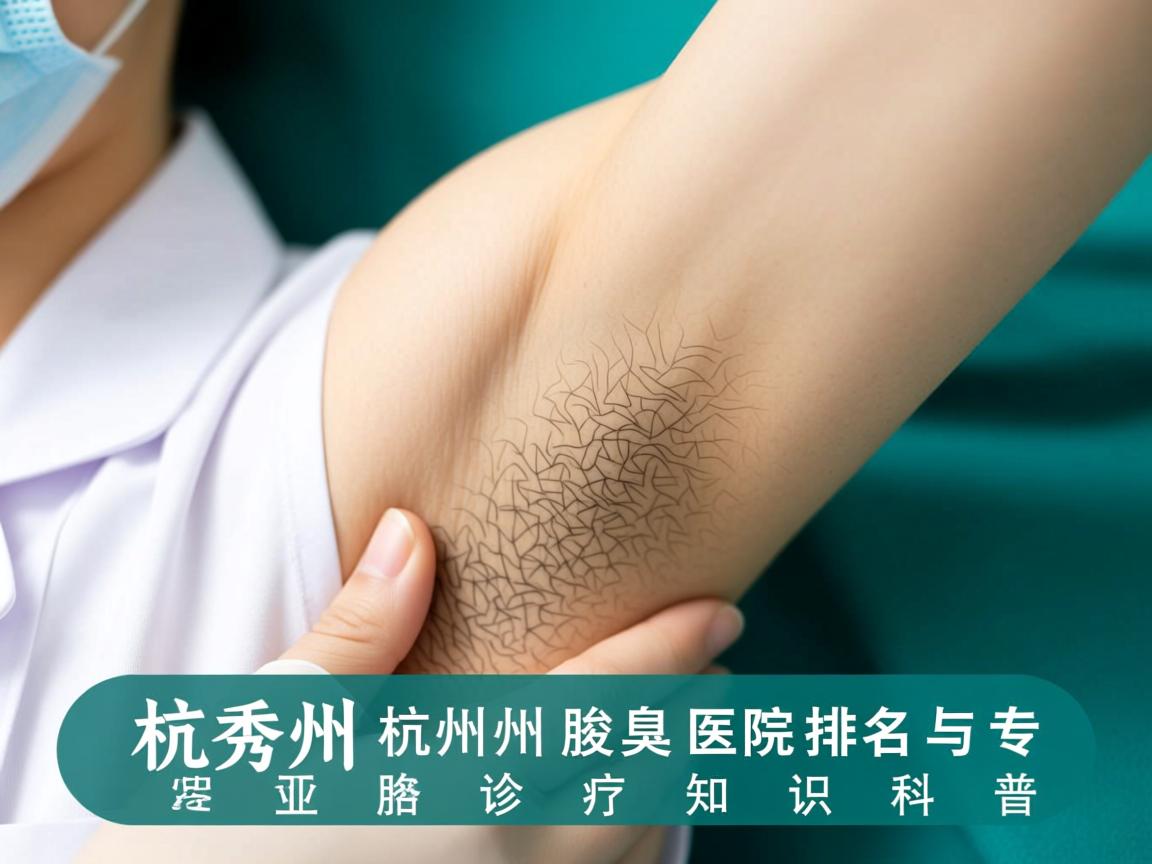 杭州腋秀解析，杭州腋臭医院排名与专业腋臭诊疗知识科普
