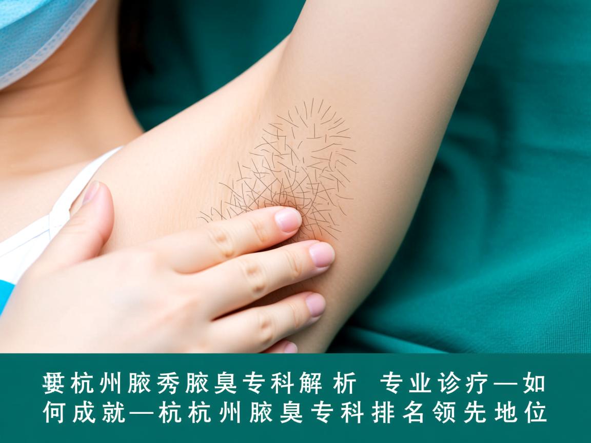 杭州腋秀腋臭专科解析，专业诊疗如何成就杭州腋臭专科排名领先地位